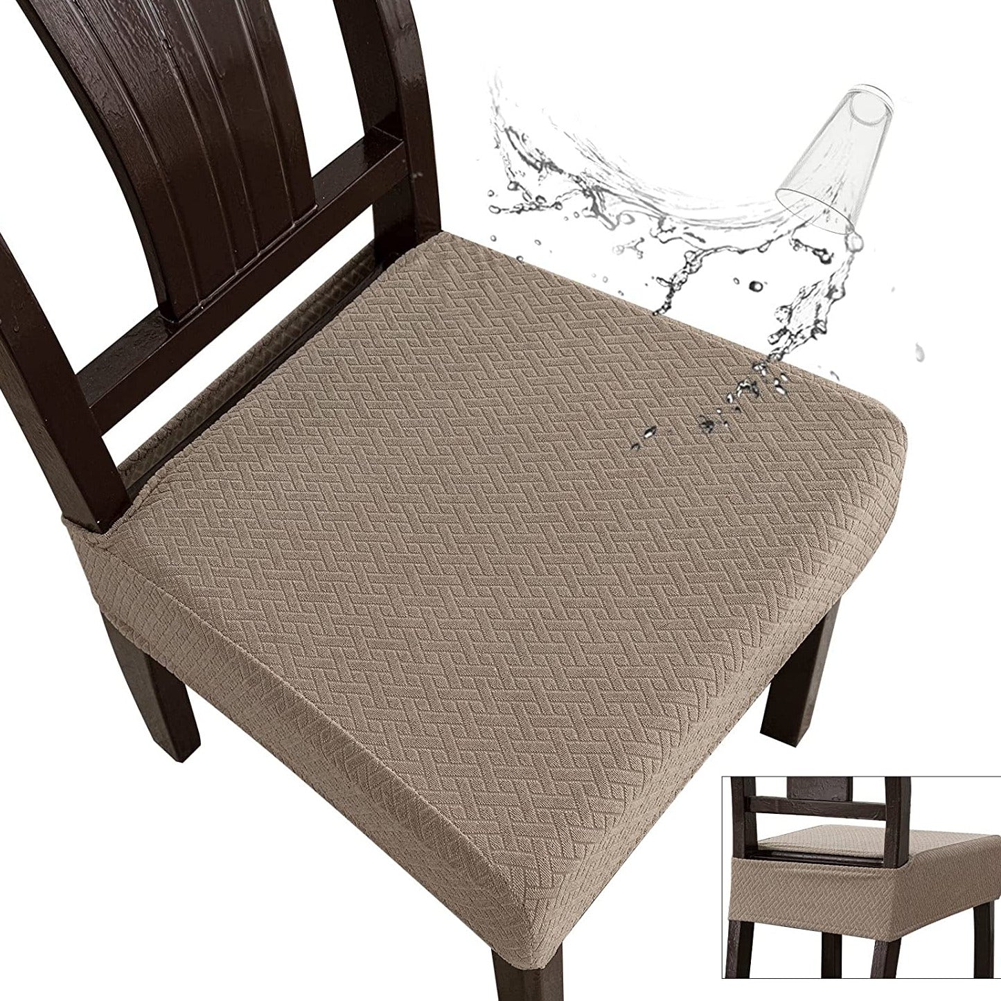 100%Waterproof Dining Room Chair Seat Covers ( Special Offer- 30% Off  )