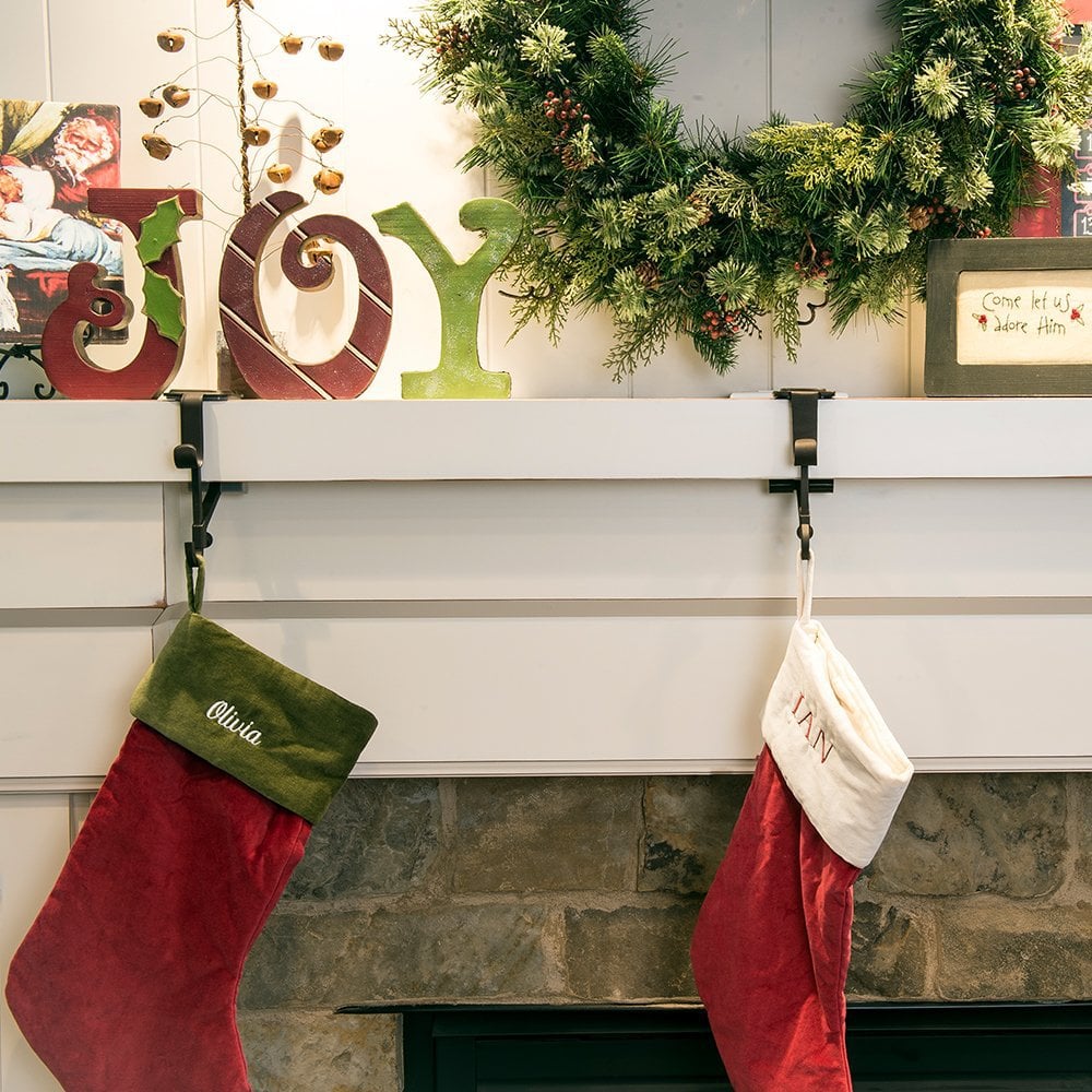 🎄Fireplace Stocking and Garland Hanger