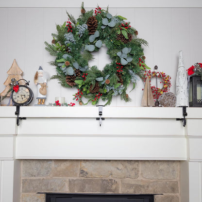 🎄Fireplace Stocking and Garland Hanger