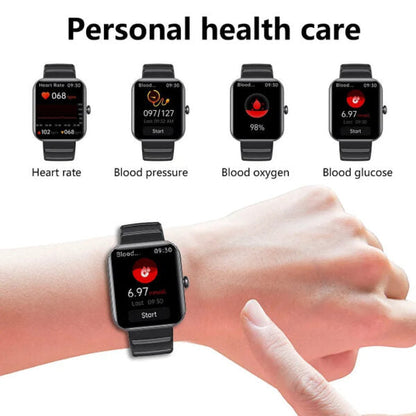 BCF21PRO Blood Sugar Blood Pressure Heart Rate Blood oxygen Sleep Monitoring Waterproof Smartwatch