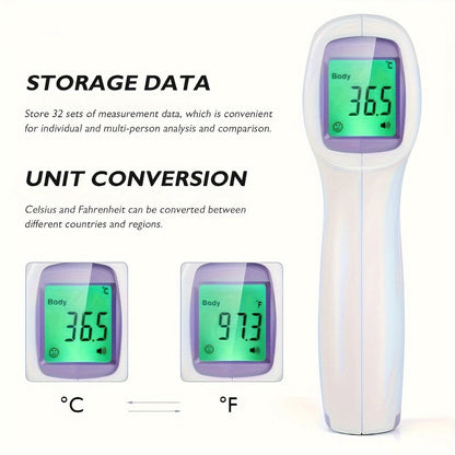 No Touch Infrared Forehead Digital Thermometer