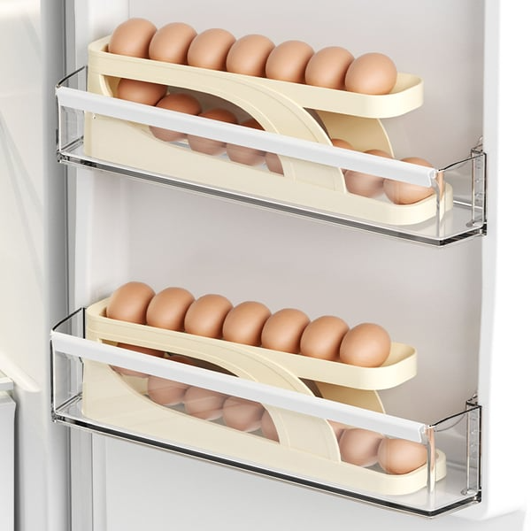 🔥New Automatic Roll-Down Double-layer Egg Dispenser🔥