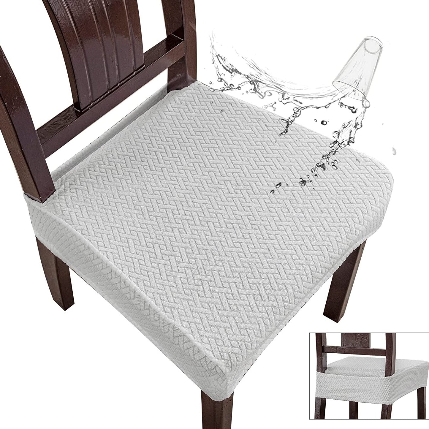 100%Waterproof Dining Room Chair Seat Covers ( Special Offer- 30% Off  )