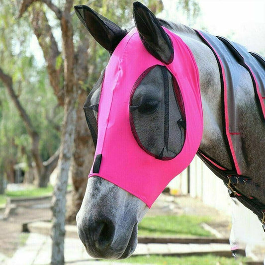 Equine Mask Anti-Fly Mesh