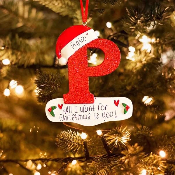 Personalized Name Christmas Decoration