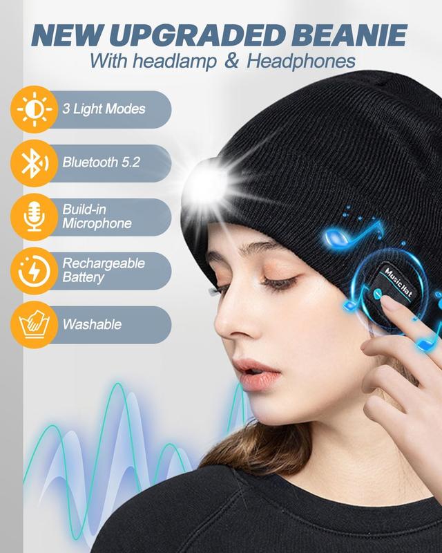 🎄EARLY CHRISTMAS SALE 69% OFF🎅3-in-1 Function Bluetooth Beanie