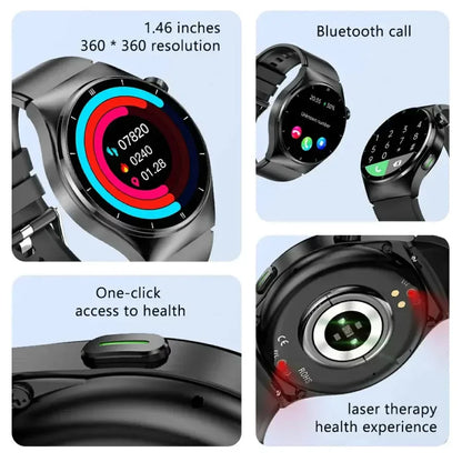 Blood Sugar Glucose Monitoring Smart Watch