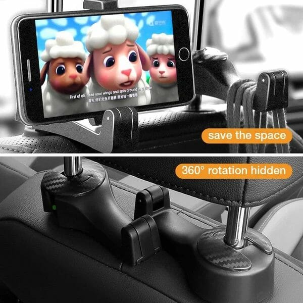 2 in 1 Car Headrest Hidden Hook(BUY 2 GET 2 FREE NOW!)