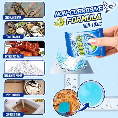 GFOUK™ Clogless Quick Sink and Drain Powder