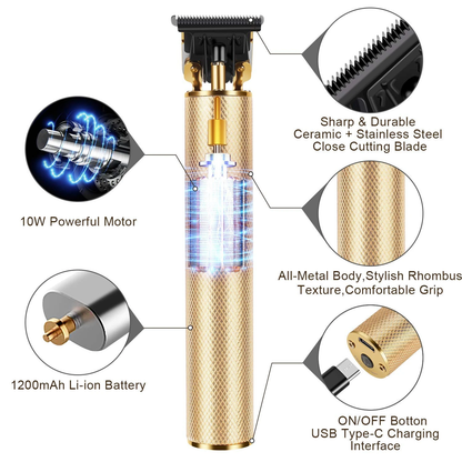 Electric Pro Li Outliner Hair Clippers Mens Hair Trimmer