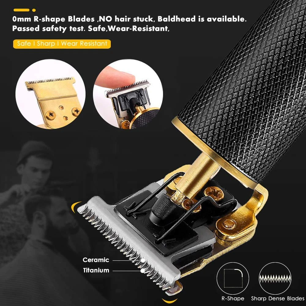 Electric Pro Li Outliner Hair Clippers Mens Hair Trimmer