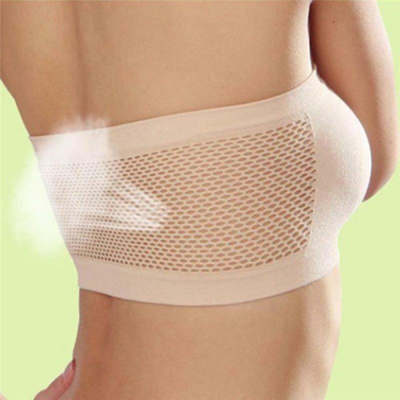 Seamless Bust Wrap - Supportive Bandeau Bra