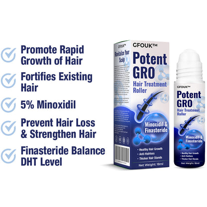 GFOUK™ PotentGRO Hair Treatment Roller