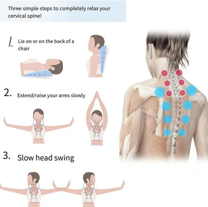 Cervical Neck & Back Relief Pillow