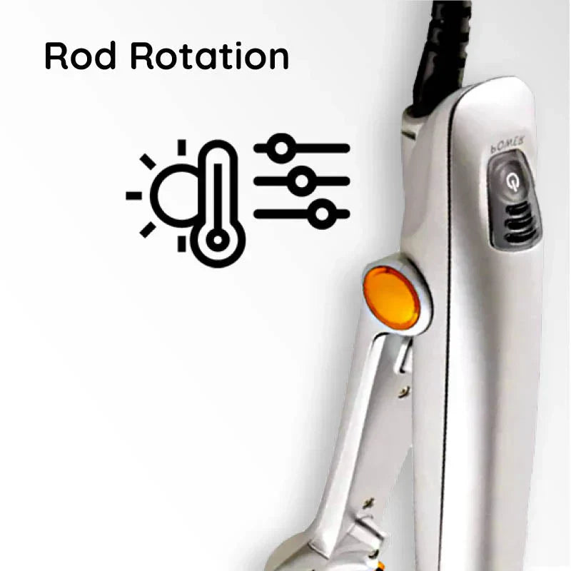 Professional 2 in 1 Rotating Iron Hair Brush