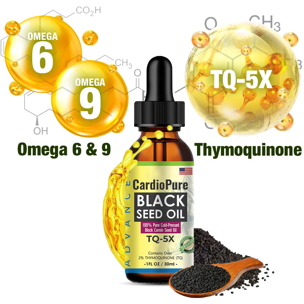 GFOUK™️ CardioPure TQ-5X Advanced Black Seed Oil