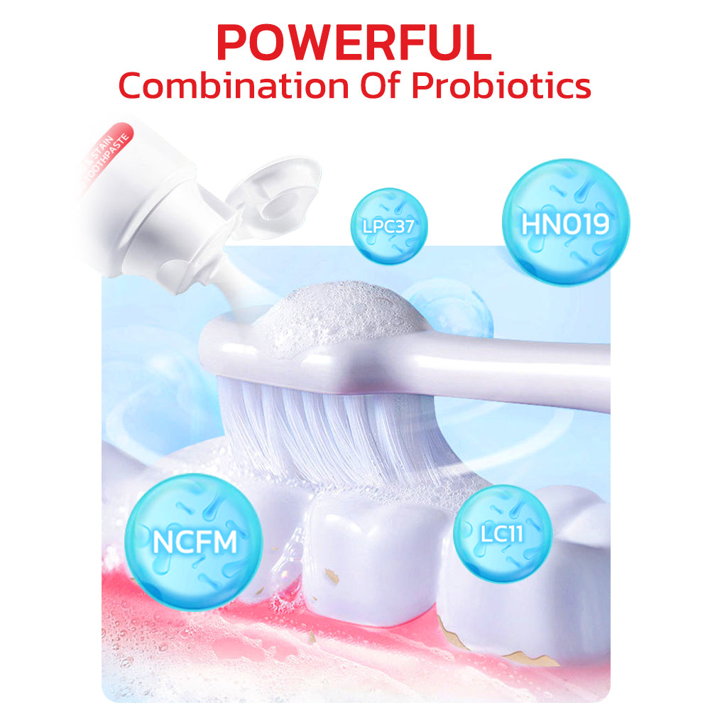 GFOUK™️ SP4 Probiotic Whitening Toothpaste