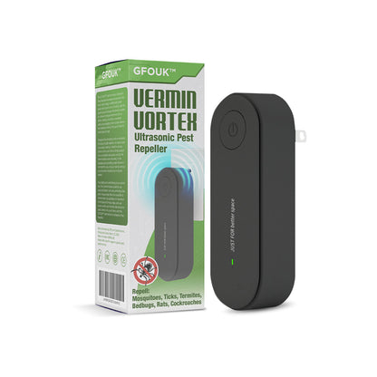 GFOUK™️ VerminVortex Ultrasonic Pest Repeller