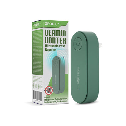 GFOUK™️ VerminVortex Ultrasonic Pest Repeller