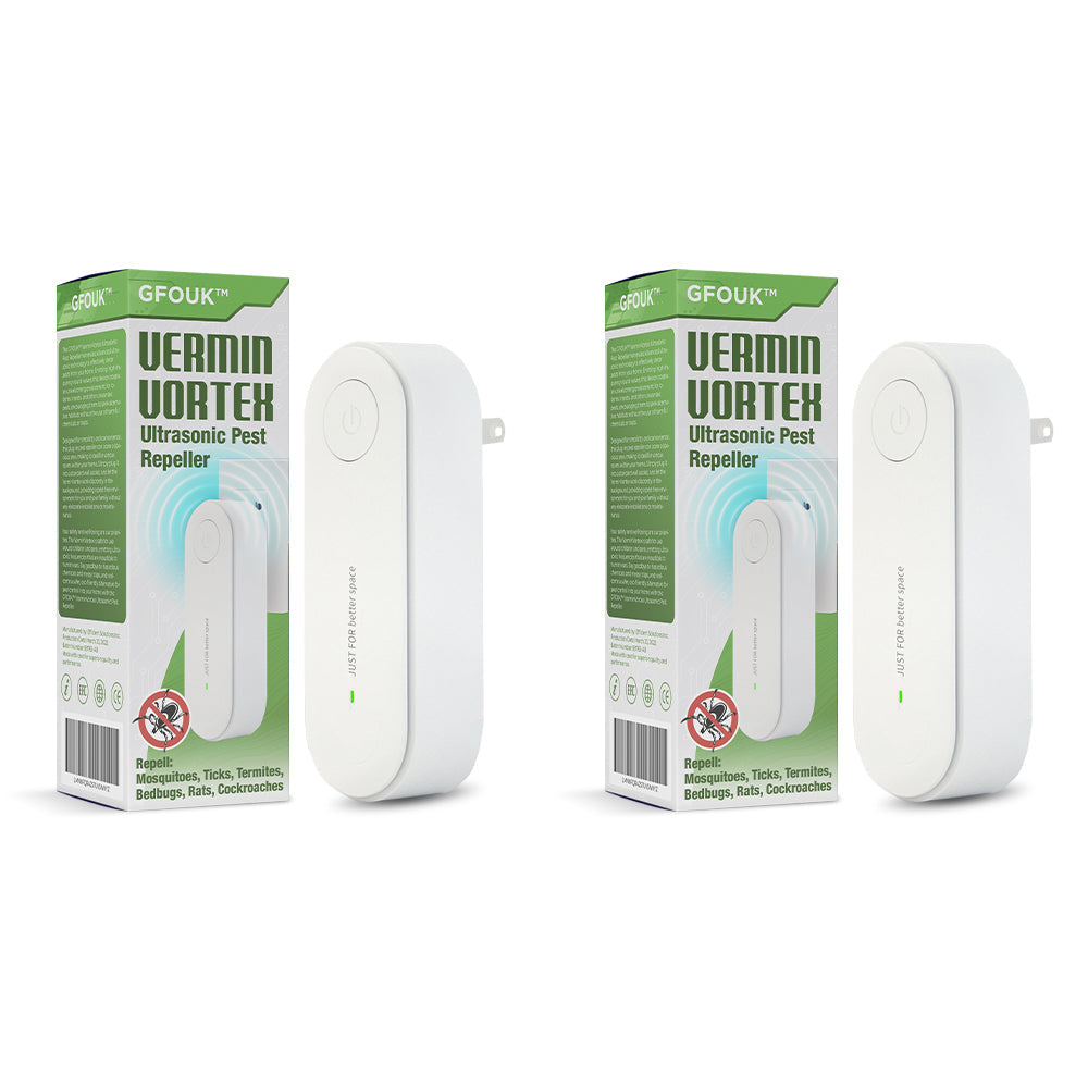 GFOUK™️ VerminVortex Ultrasonic Pest Repeller