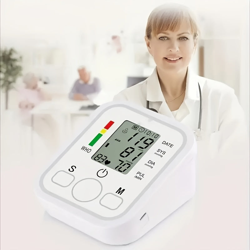 Broadcast Automatic Upper Arm BP Machine With Cuff  With Voice- Digital BP Monitor