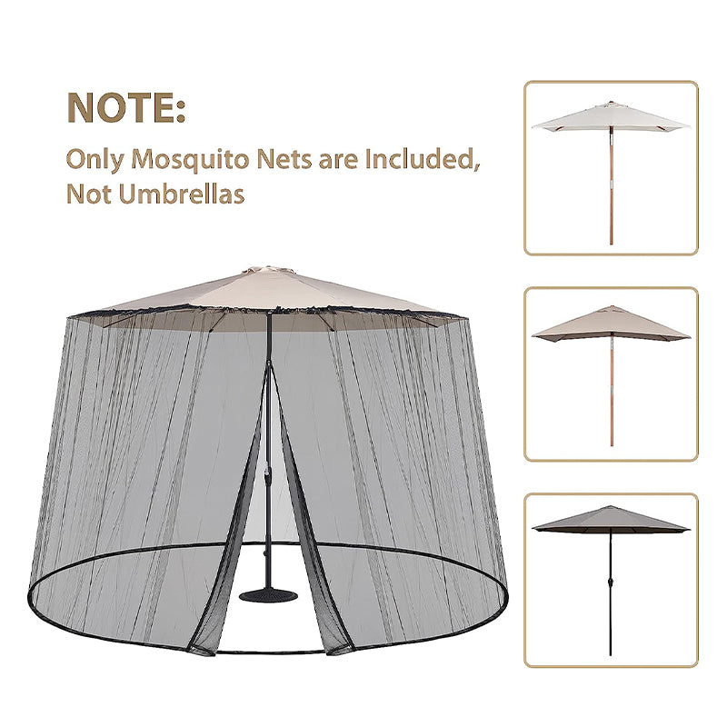 Patio Umbrella Mosquito Net