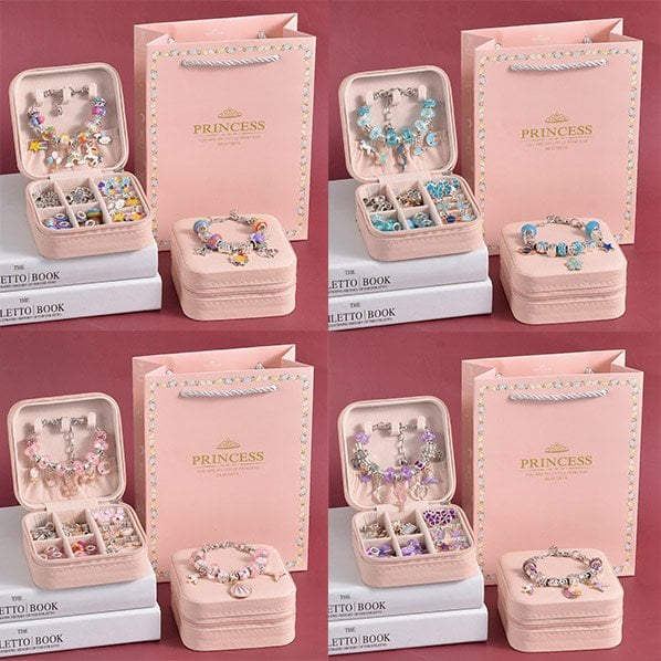 Gift Boxed Charm Bracelet Jewerly Making Kit (2022 BEST GIFT TO MY GRANDDAUGHTER)