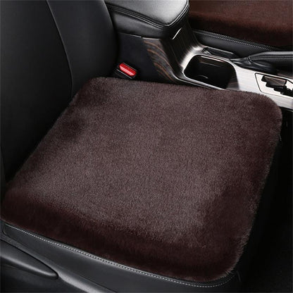 Plush Car Seat Cushion