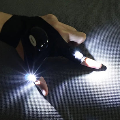 🎄Christmas Sales 54% OFF-LED Flashlight Waterproof Gloves