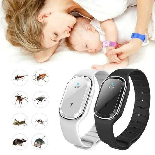 Universal Ultrasonic Mosquito Repellent Bracelet