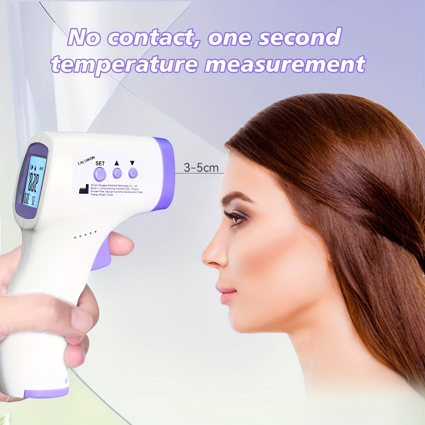 No Touch Infrared Forehead Digital Thermometer