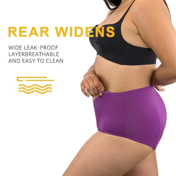 High Waisted Leak Proof Protective Panties