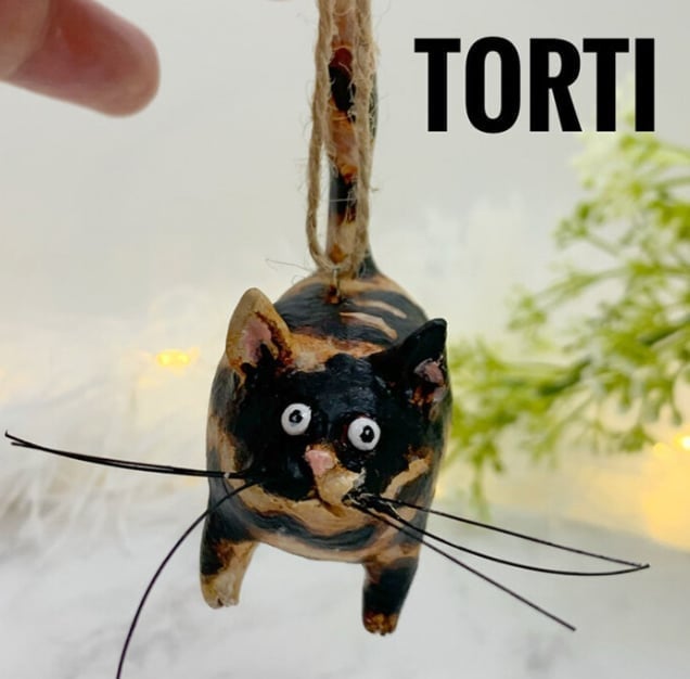 Kitty Miniature Sculpture | Cute Cat Figurine Home Decor 2025