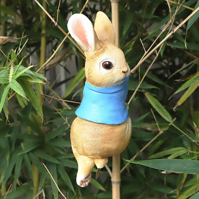 Garden Cartoon Rabbit Hanging Ornament