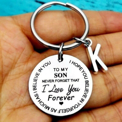 ⇝💓 ( Best Father Mother Gift)My Son / Daughter I Love You Forever Keychain