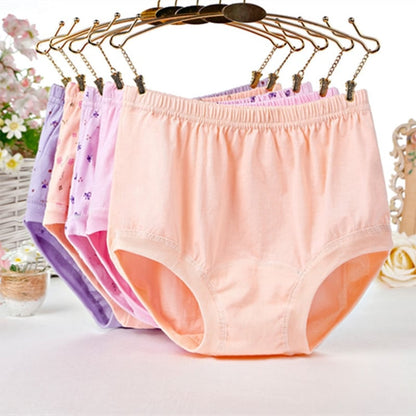 💥Hot Sale🔥2024 New High-Waist Ladies Cotton Panties Plus Sizes