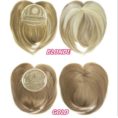 Natural Clip-On Hair Topper