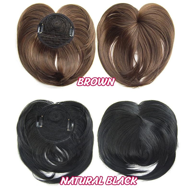 Natural Clip-On Hair Topper