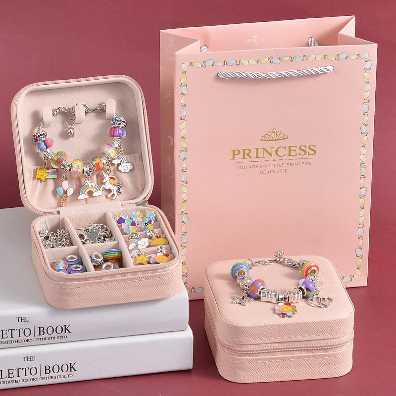 Gift Boxed Charm Bracelet Jewerly Making Kit (2022 BEST GIFT TO MY GRANDDAUGHTER)