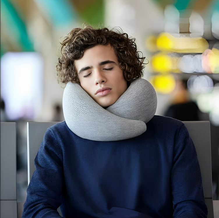 Compact Packable Travel Neck Pillow