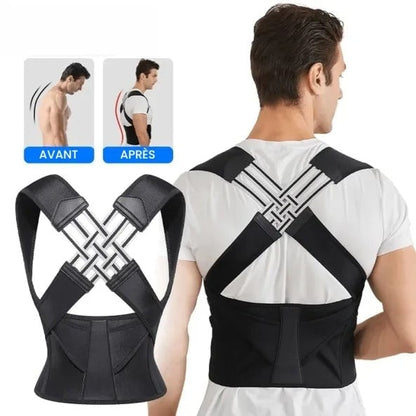 Adjustable Back Posture Corrector Belt for Women and Men Prevent Slouching Relieve Pain