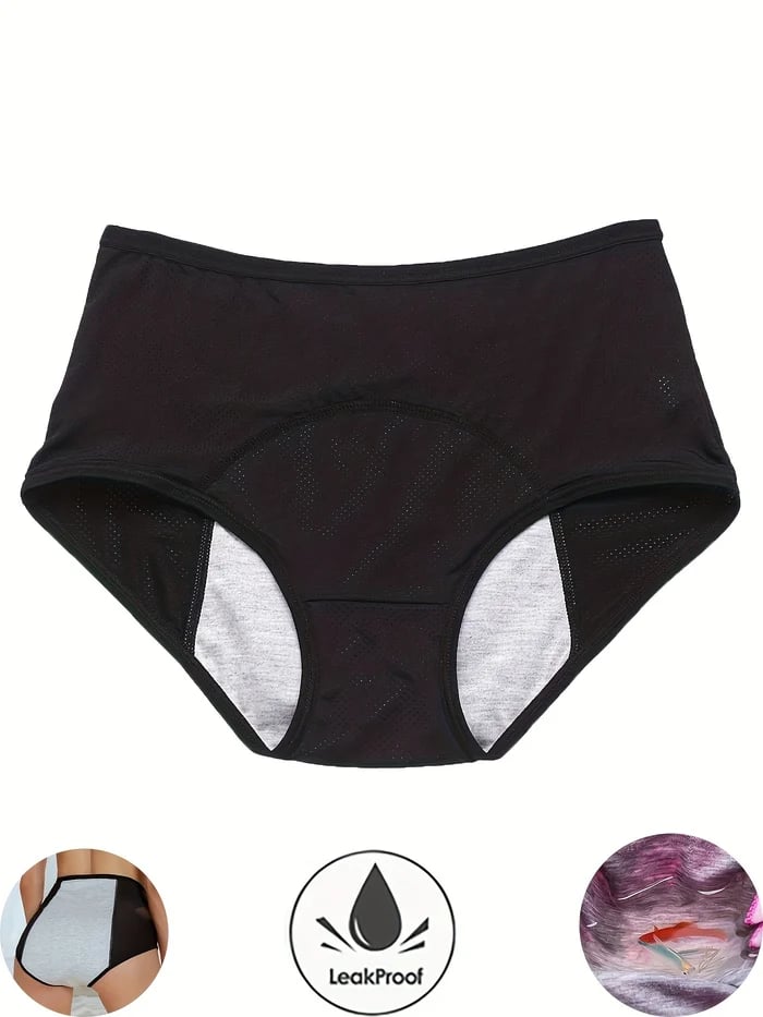 High Waisted Leak Proof Protective Panties