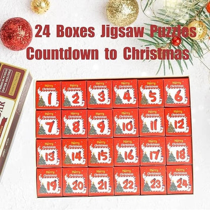 Christmas Advent Calendar Jigsaw Puzzle 1000pcs