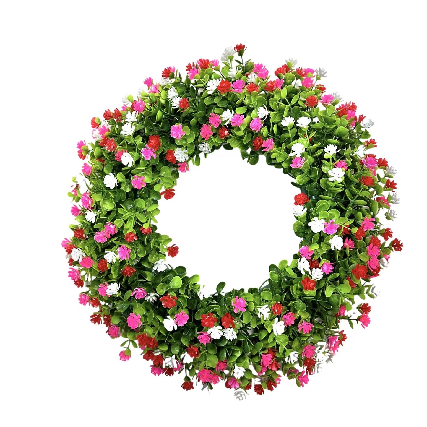 Farmhouse Colorful Cottage Wreath