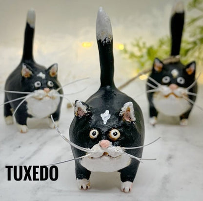 Kitty Miniature Sculpture | Cute Cat Figurine Home Decor 2025