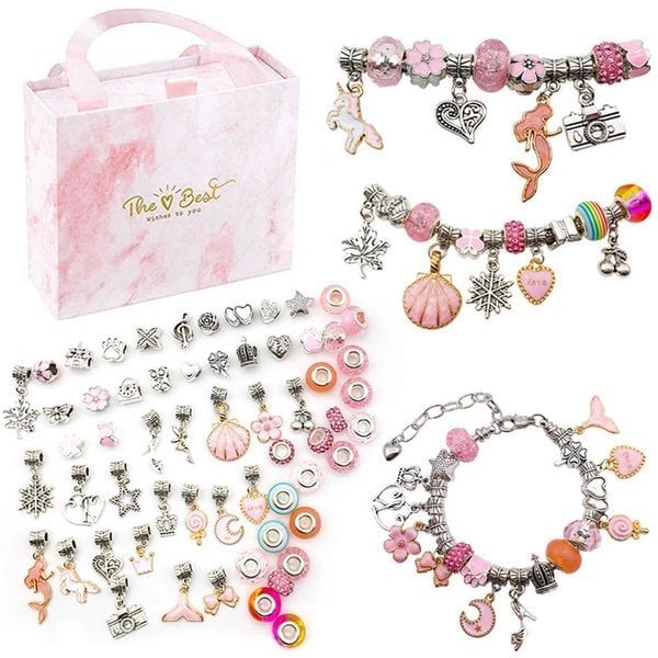 Gift Boxed Charm Bracelet Jewerly Making Kit (2022 BEST GIFT TO MY GRANDDAUGHTER)