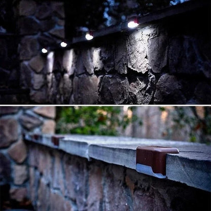 🎄 Solar Deck Lights, Automatically ON/OFF💡