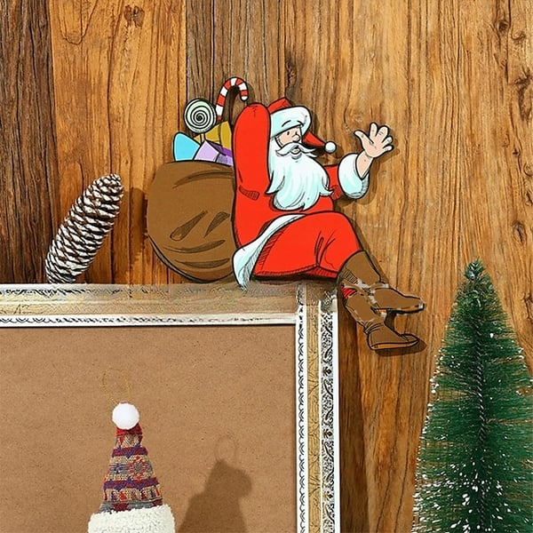 Funny Christmas Door Frame Decorations