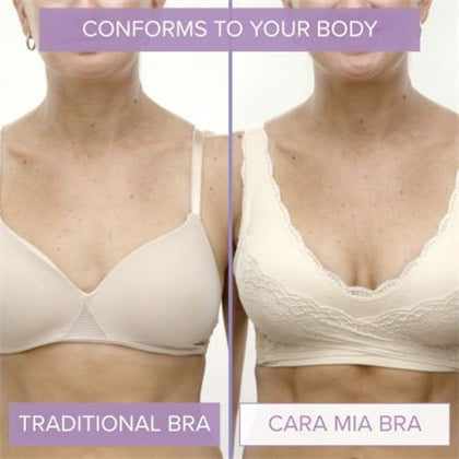 Cara Mia Bra(3 Pack) Front Cross Adjustable Side Buckle Lace Bra