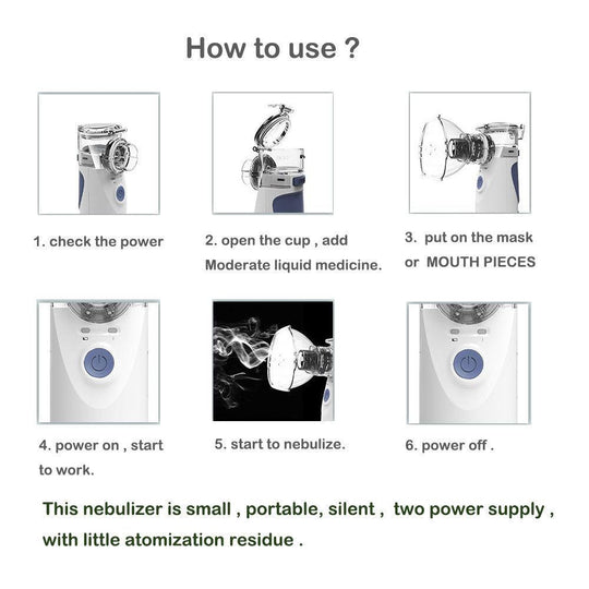 Portable Handheld Nebulizer Machine